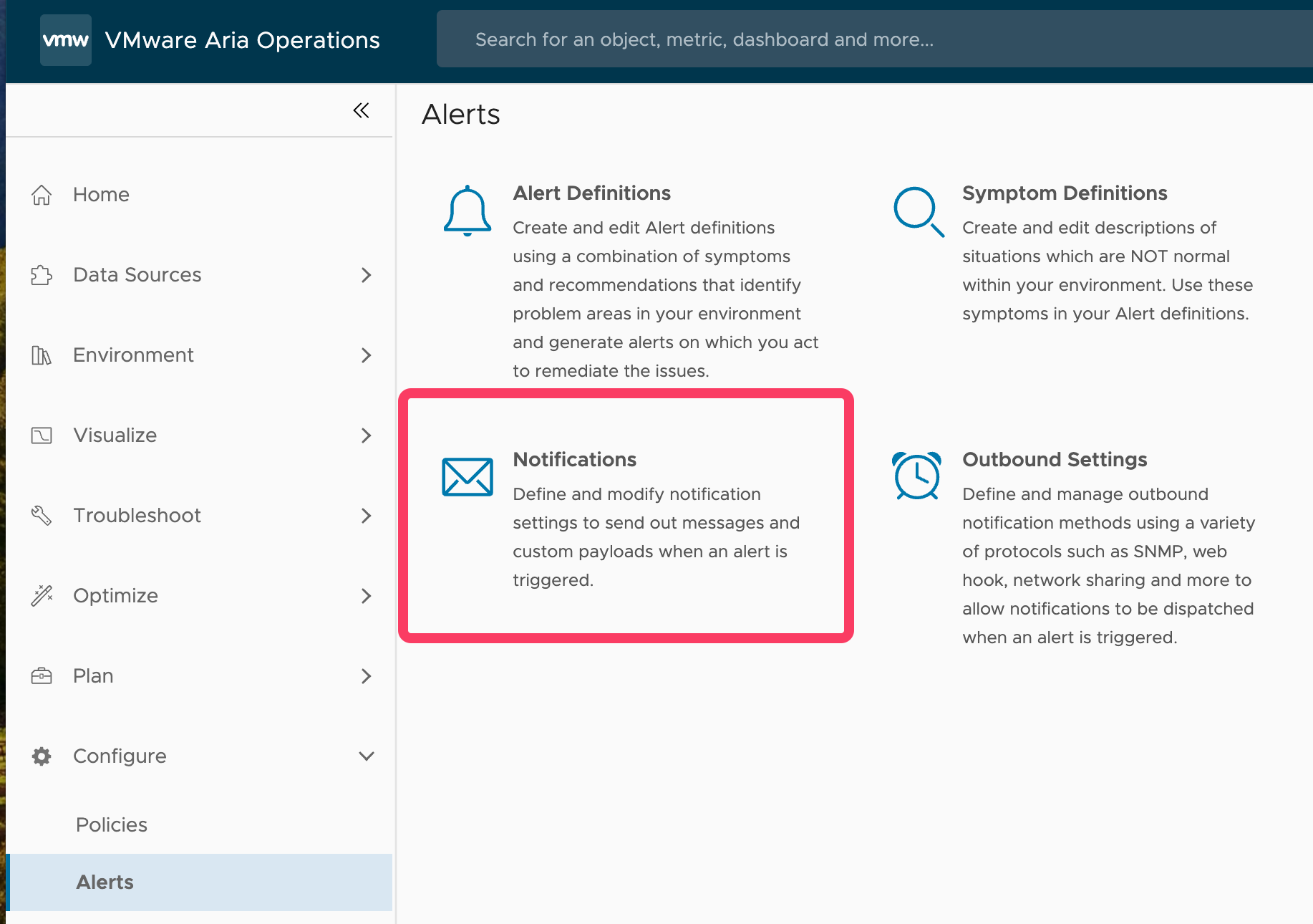 Open the notifications Image Caption